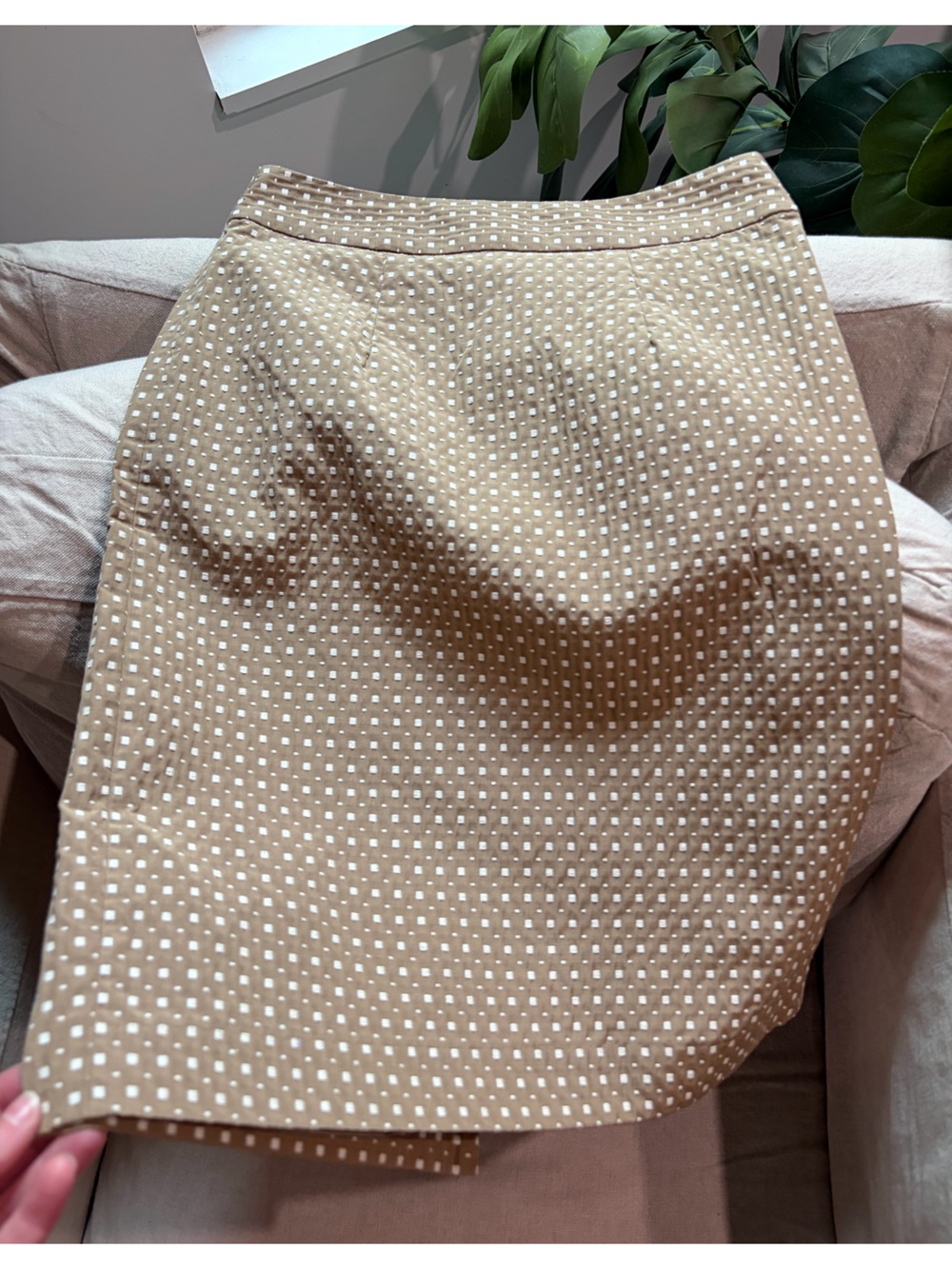Banana Republic Tan Pencil Skirt